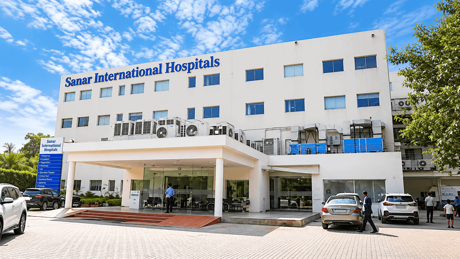 Shalby Sanar International Hospital, внешний вид госпиталя