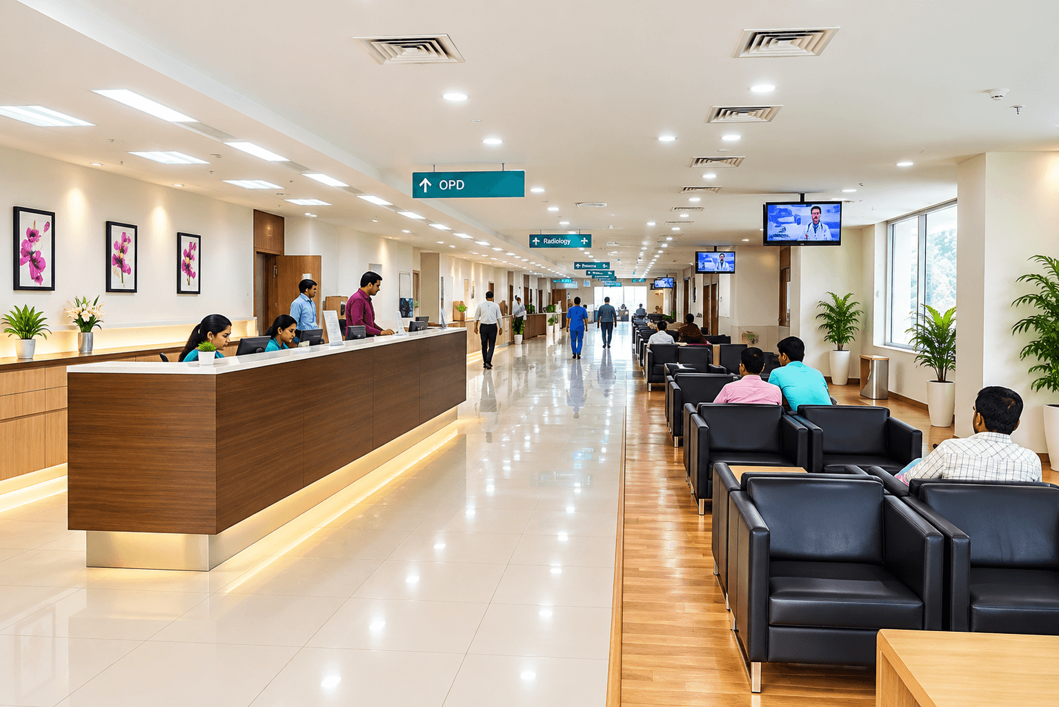 Max Super Speciality Hospital, Sector 128, Noida, оснащение госпиталя