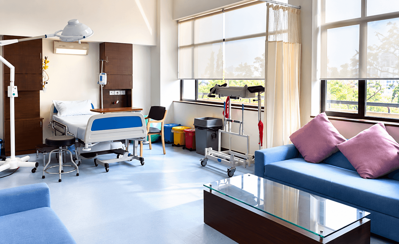 Paras Health, Гургаон, оснащение госпиталя