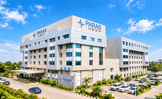 Paras Health, Гургаон, внешний вид госпиталя